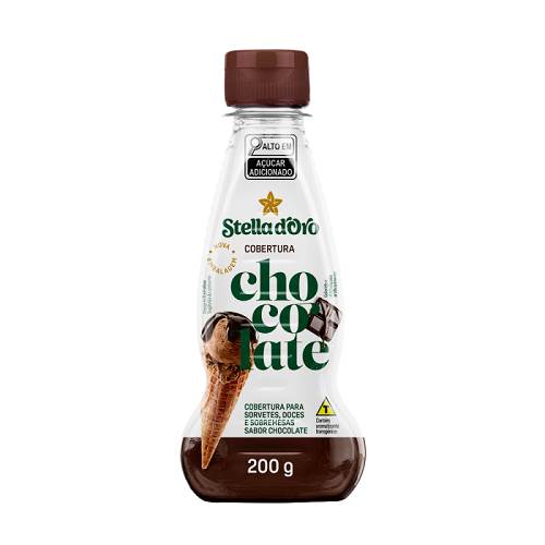 COBERTURA STELLA DORO 200G 10 GTS CHOCO