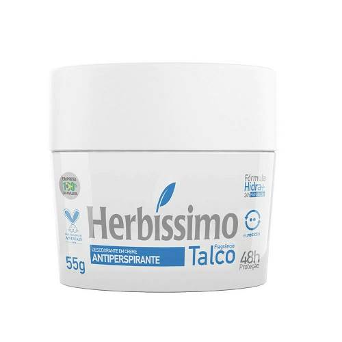 DESOD CREME HERBISSIMO 55G TALCO