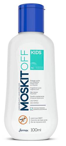 REPELENTE MOSKITOFF 100ML KIDS FRASCO