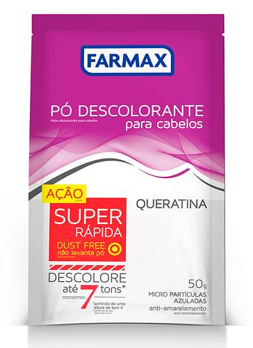 DESCOLORANTE PO FARMAX 50G QUERATINA