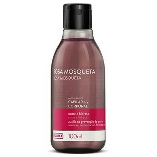 OLEO CAPILAR E CORP FARMAX 100ML ROSA MO