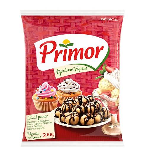 GORDURA VEGETAL PRIMOR 500G