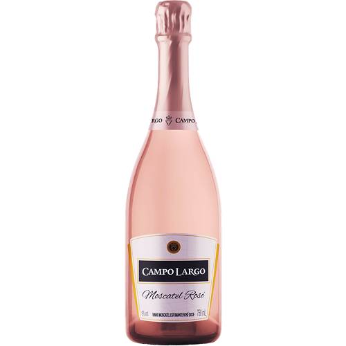 BEB ESPUMANTE CAMPO LARGO 750ML MOSC ROS
