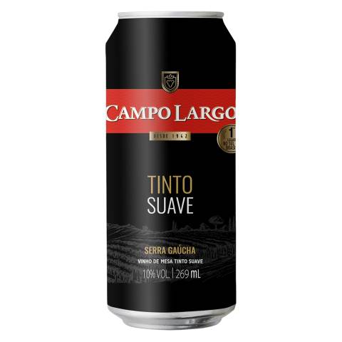 BEB VINHO LT CAMPO LARGO 269ML TINT SUAV