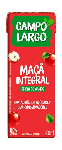SUCO CAMPO LARGO TP 200ML MACA