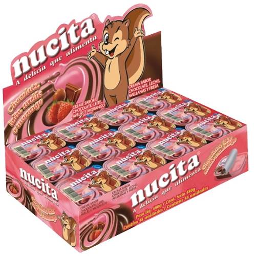 BOMB NUCITA 48X10G LEITEAVELAMORANGO