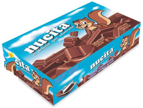 BOMB NUCITA 48X10G CHOCOLATE