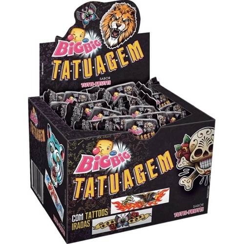 BOMB CHICLE BIG BIG ARCOR 280G TATTO TF