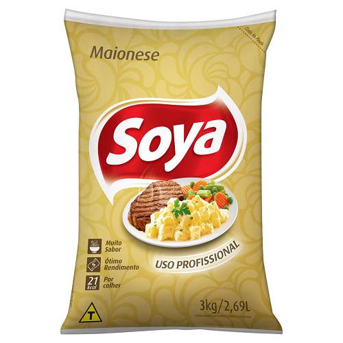 MAIONESE SOYA BAG 3KG