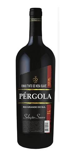 BEB VINHO PERGOLA 1L TINTO SUAVE VD