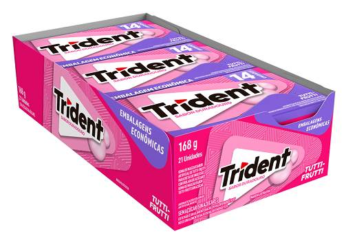 BOMB CHICLE TRIDENT 14S DP12UN T FRUTTY