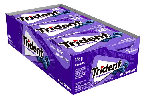 BOMB CHICLE TRIDENT 14S DP12UN BLUEBERY
