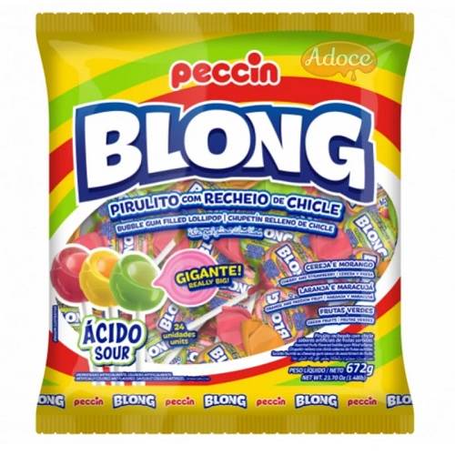 BOMB PIRULITO PECCIN BLONG SOUR 672G SOR