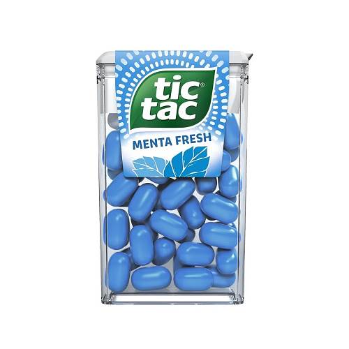BOMB PASTILHA TIC TAC 14X12G MENTA FRESH