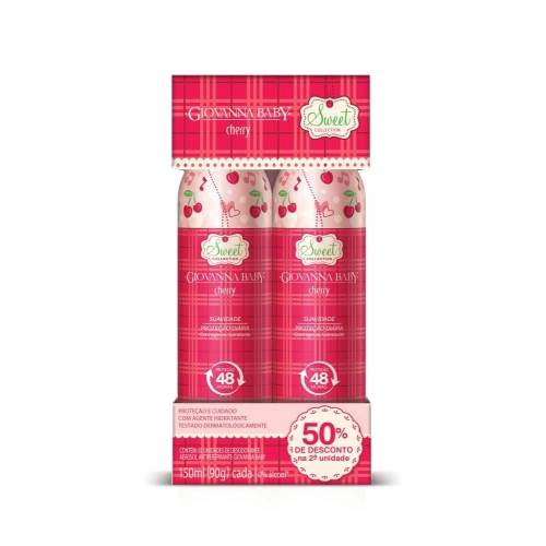 DESOD AERO GIOVANNA BABY 150ML 2UN CHERR