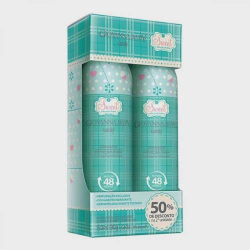 DESOD AERO GIOVANNA BABY 150ML 2UN CANDY