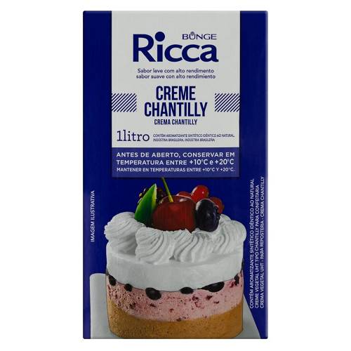 CHANTILLY CREME RICCA TP 1L