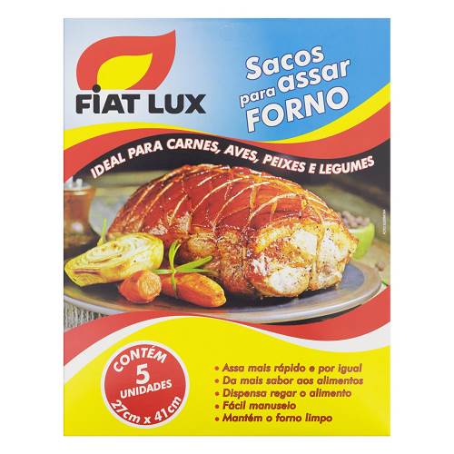 SACO PASSAR FIAT LUX 27X41CM 5UN