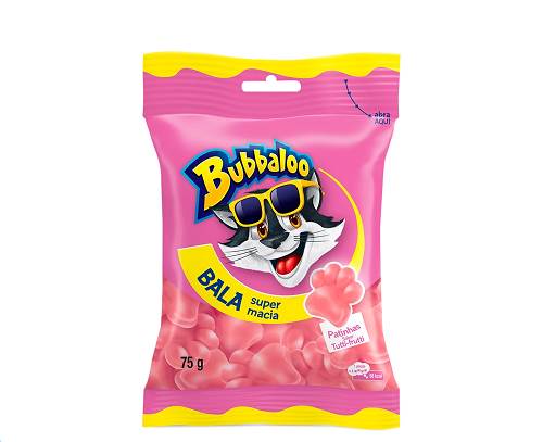 BOMB BALA MACIA BUBBALOO 75G TUTTI FRUTT