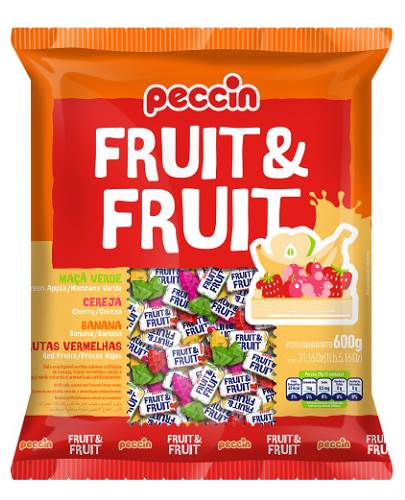 BOMB BALA MAST PECCIN FRUIT  FRUIT 400G