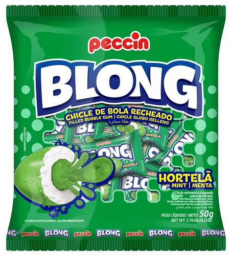 BOMB CHICLE PECCIN BLONG 50G HORTELA