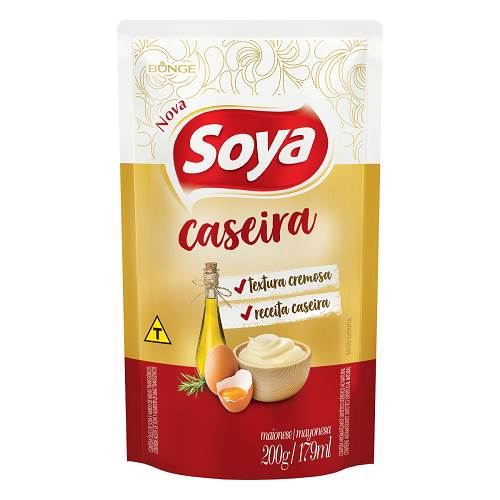 MAIONESE SOYA CASEIRA SACHE 200G