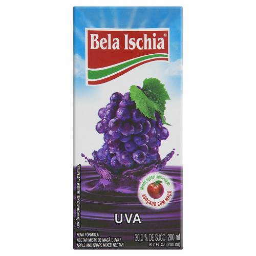 SUCO BELA ISCHIA PPB TP 200ML UVA