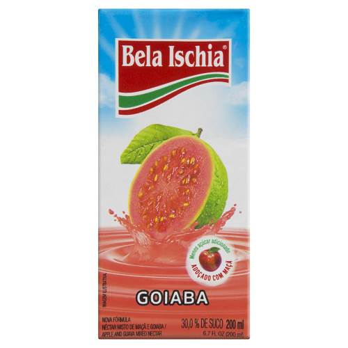 SUCO BELA ISCHIA PPB TP 200ML GOIABA