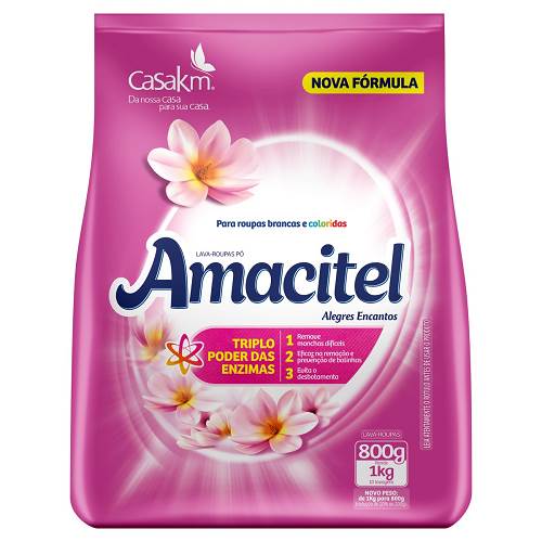DET PO AMACITEL 800G ALEG ENCANT ROS SCH