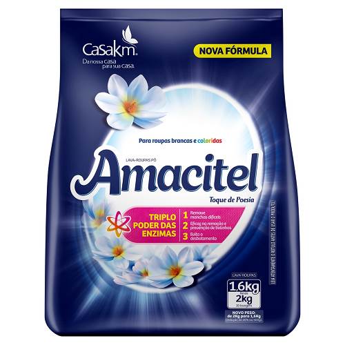 DET PO AMACITEL 16KG TOQ POESIA AZUL SC
