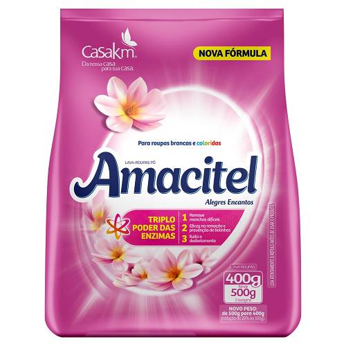 DET PO AMACITEL 400G ALEG ENCANT ROSA SC