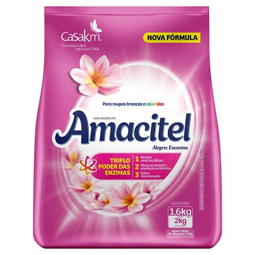 DET PO AMACITEL 16KG ALEG ENCANT ROS SC