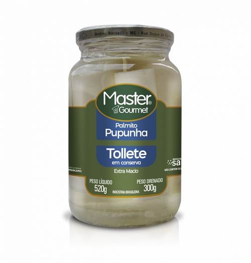 PALMITO PUPUNHA MASTER 300G TOLLETE VD
