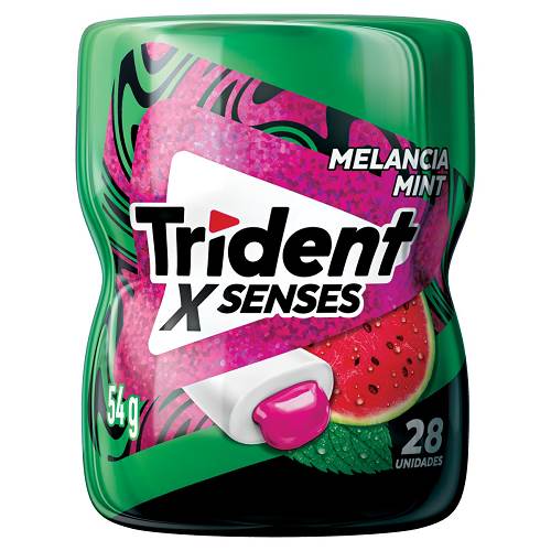 BOMB CHICLE TRIDENT XSENSES 6X28UN MELAN