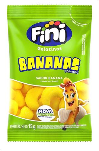 BOMB BALA GELAT FINI 15G BANANAS