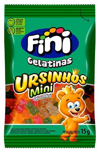 BOMB BALA GELAT FINI 15G URSINHOS