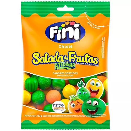 BOMB CHICLE FINI 80G SALADA DE FRUTAS