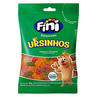 BOMB BALA GELAT FINI 90G URSINHOS