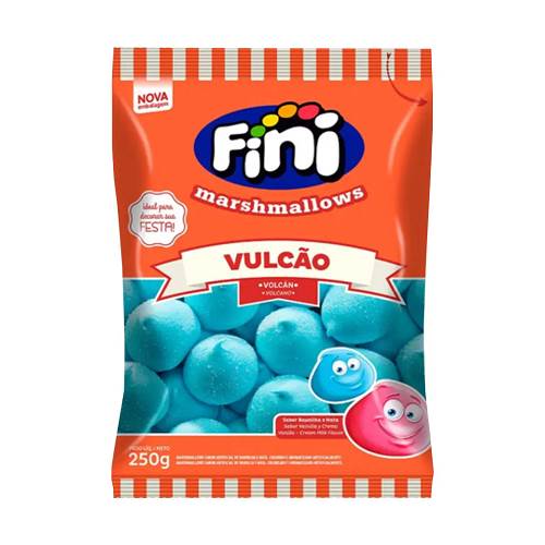 BOMB MARSHMALLOW FINI 250G VULCAO AZUL