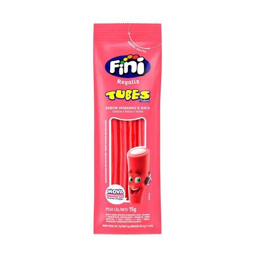 BOMB TUBES GELAT FINI 15G MORANGO 
