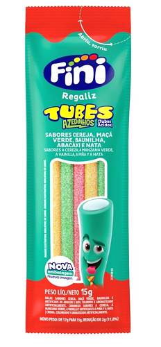 BOMB TUBES GELAT FINI 15G TRES CORES 