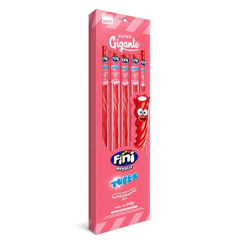 BOMB TUBES GELAT FINI 27G MORANGO