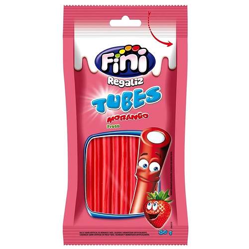 BOMB TUBES GELAT FINI 80G MORANGO