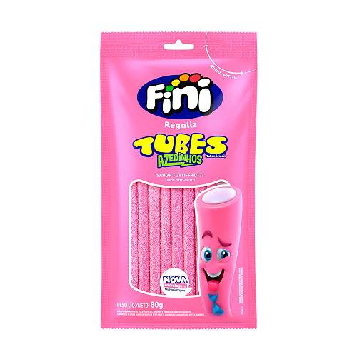 BOMB TUBES GELAT FINI 80G TUTTI FRUTTI