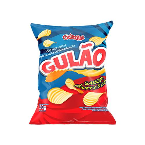 BATATA CHIPS GULAO 30G CHURRASCO