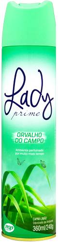 ODORIZ LADY PRIME 360ML CAPIM LIMAO