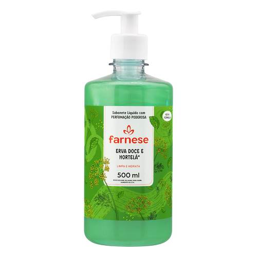 SAB LIQ FARNESE 500ML ERVA DOCE