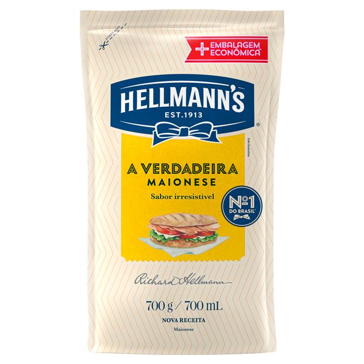 MAIONESE HELLMANNS SACHE 700G