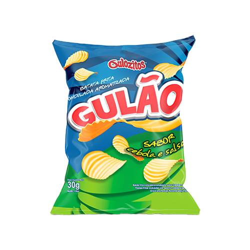 BATATA CHIPS GULAO 30G CEBOLASALSA