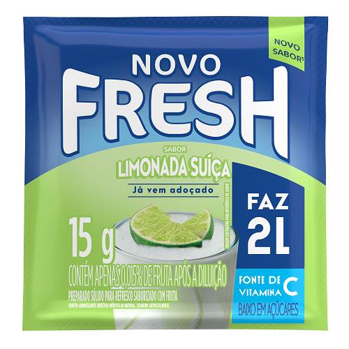 REFRESCO NOVO FRESH 15G LIMONADA SUICA